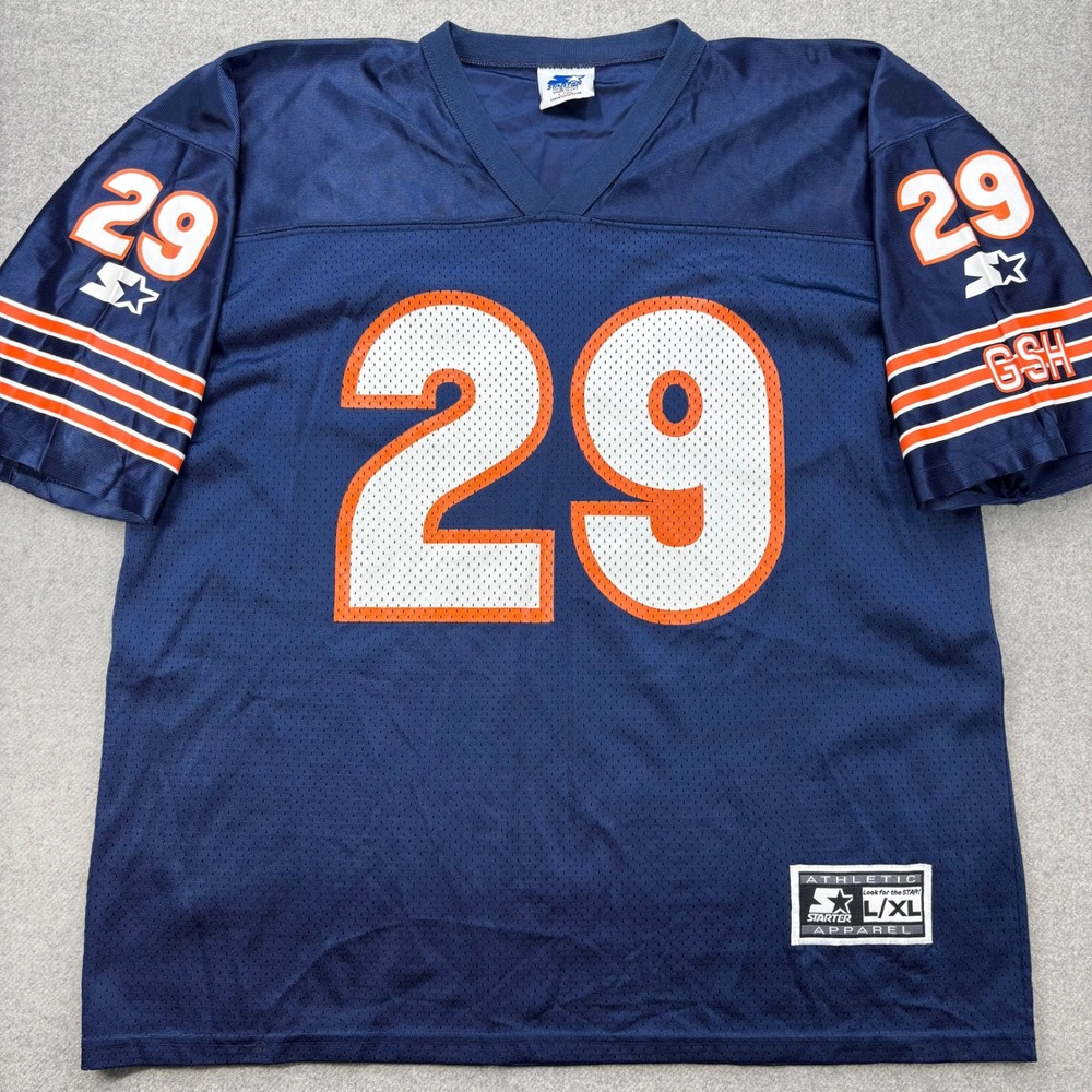 Vintage 1995 Starter Chicago Bears #29 R. Harris NFL‎ Football Jersey USA L/XL